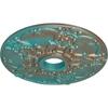 Ekena Millwork CM18NOCGS Norwich Ceiling Medallion, Copper Green Patina view 2