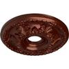 Ekena Millwork CM18GAACS Granada Ceiling Medallion fits Canopies up to 6 5/8, Antique Copper view 2