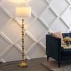 JONATHAN Y Jaxon Floor Lamp Traditional Glam Metal 62.5", Gold Painting view 2