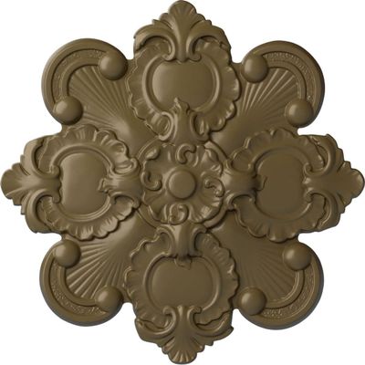 Ekena Millwork CM18KAMMF Katheryn Ceiling Medallion, Mississippi Mud