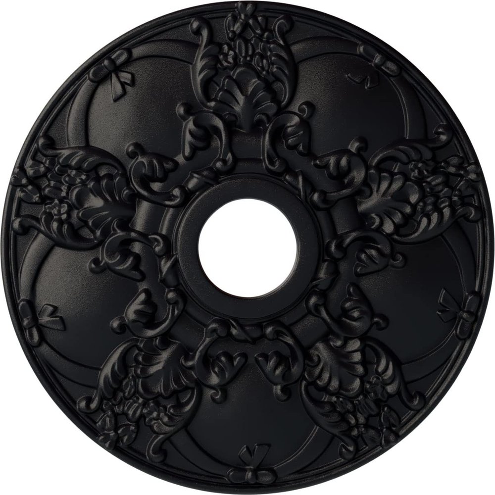 Ekena Millwork CM18NOSGS Norwich Ceiling Medallion, Steel Gray