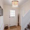 JONATHAN Y Link 2-Light 12.75" Flush Mount Light, Soft Gold view 3