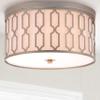 JONATHAN Y Link 3-Light 16.75" Flush Mount Light, Soft Gold view 4