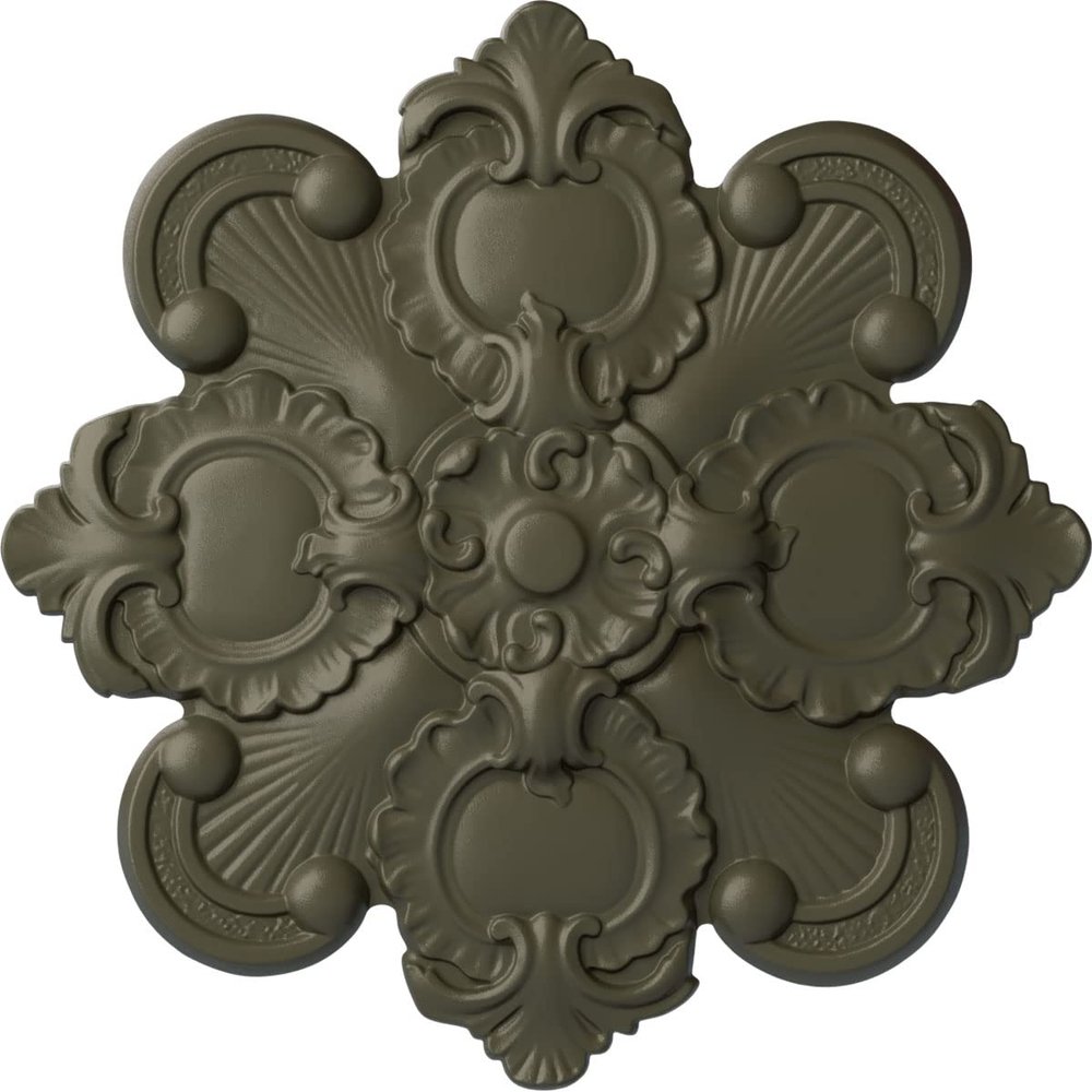 Ekena Millwork CM18KAWHF Katheryn Ceiling Medallion, Witch Hazel