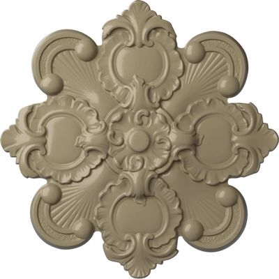 Ekena Millwork CM18KAGDF Katheryn Ceiling Medallion, Gobi Desert