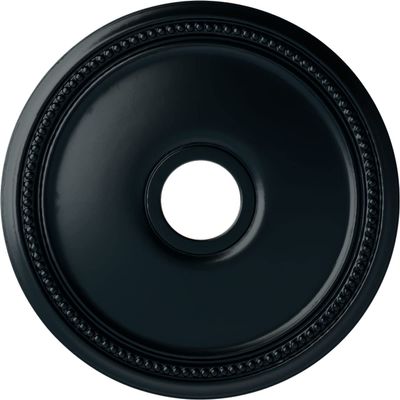 Ekena Millwork CM18DINSF Diane Ceiling Medallion, 18"OD x 3 5/8"ID x 1 1/8"P (Fits Canopies up to 5 3/8"), Hand-Painted Night Shade