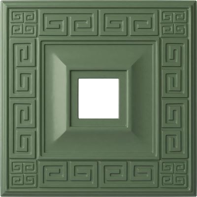Ekena Millwork CM18ERAGF Eris Ceiling Medallion, Athenian Green