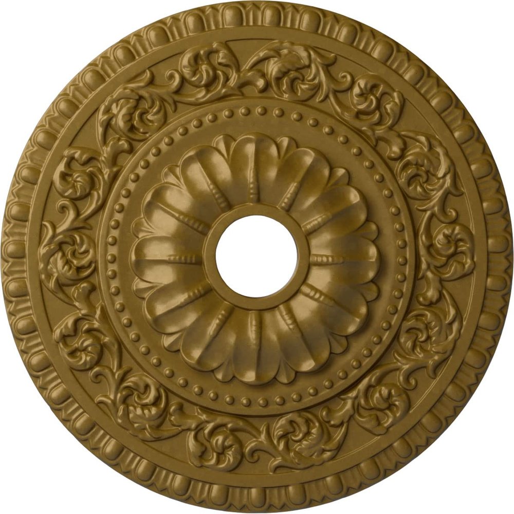 Ekena Millwork CM23VABBS Vaduz Ceiling Medallion, Bronze Blue Patina