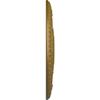 24 1/4"OD x 3 7/8"ID x 2"P Logan Ceiling Medallion (Fits Canopies up to 6 1/8"), Hand-Painted Gold view 3