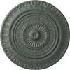 Ekena Millwork CM26CSCBC - 26 5/8"OD x 2 1/4"P Christopher Ceiling Medallion - Ceiling Medallion, Cloud Burst Crackle view 1