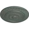Ekena Millwork CM26CSCBC - 26 5/8"OD x 2 1/4"P Christopher Ceiling Medallion - Ceiling Medallion, Cloud Burst Crackle view 2