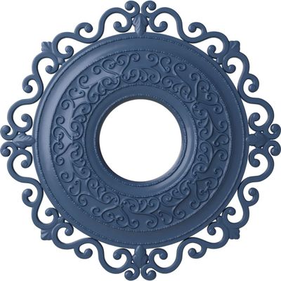 Ekena Millwork CM22ORAMF 22" OD x 6 ID x 1 3/4 P Orrington Ceiling Medallion (fits Canopies up to 6 1/4), Hand-Painted, Americana