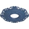 Ekena Millwork CM22ORAMF 22" OD x 6 ID x 1 3/4 P Orrington Ceiling Medallion (fits Canopies up to 6 1/4), Hand-Painted, Americana view 2