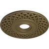 Ekena Millwork CM22RBMMF Robin Ceiling Medallion, Mississippi Mud view 2