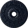 23 1/2"OD x 3 1/2"ID x 2 1/8"P Vaduz Ceiling Medallion (Fits Canopies up to 3 1/2"), Hand-Painted Midnight Dream view 1