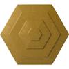 23 1/4"OD x 7/8"P Woodruff Ceiling Medallion, Hand-Painted Pharaoh's Gold view 1
