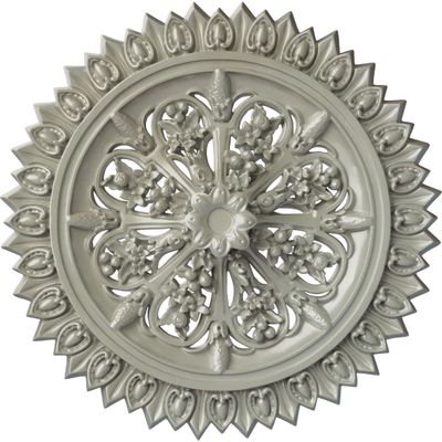 Ekena Millwork CM20SHPGS Shakuras Ceiling Medallion 19 3/4"OD x 1 3/8"P (for Canopies up to 5") Hand-Painted Copper Penny