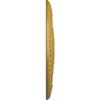 24 1/4"OD x 3 7/8"ID x 2"P Logan Ceiling Medallion (Fits Canopies up to 6 1/8"), Hand-Painted Iridescent Gold view 3