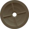 24 1/4"OD x 3 7/8"ID x 2"P Logan Ceiling Medallion (Fits Canopies up to 6 1/8"), Hand-Painted Iridescent Gold view 4