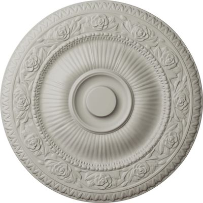 Ekena Millwork Neuveau Ceiling Medallion, Pot of Cream