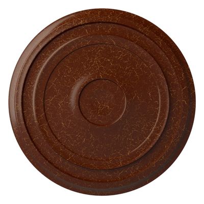 Ekena Millwork CM24REBMC - 24 3/8"OD x 1 1/8"P Traditional Reece Ceiling Medallion (Fits Canopies up to 5 7/8") - Ceiling Medallion, Burnished Mahogany Crackle