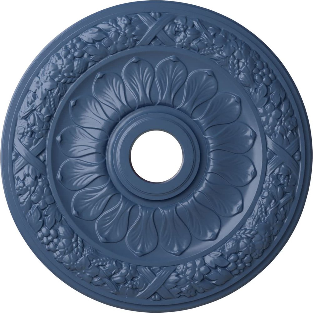Ekena Millwork CM24SWAMF Swindon Ceiling Medallion, Americana, 24"OD x 4"ID x 1 1/2"P