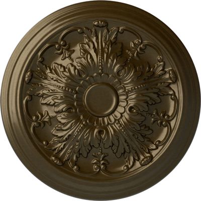 Ekena Millwork CM20DABRS Damon Ceiling Medallion, Brass
