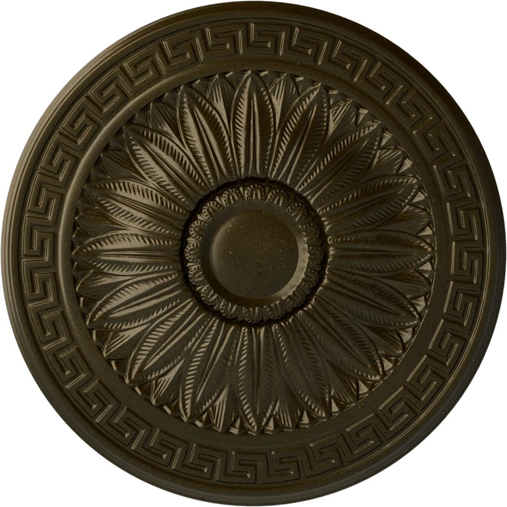 Ekena Millwork CM20HAGGS Randee Ceiling Medallion, Green Gold