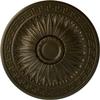 Ekena Millwork CM20HAGGS Randee Ceiling Medallion, Green Gold view 1