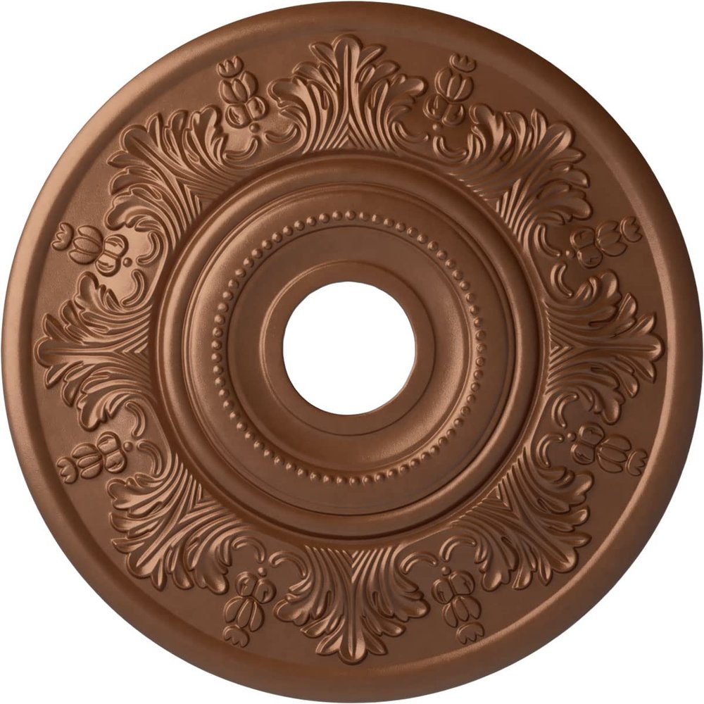 Ekena Millwork CM20VIPOS Vienna Ceiling Medallion, Polished Copper