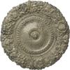 Ekena Millwork CM21MACSC 21" OD x 2" P Marseille Ceiling Medallion (fits Canopies up to 7 3/8), Hand-Painted, Castle Stone Crackle view 1