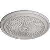 Ekena Millwork CM22TNUWF Trinity Ceiling Medallion, 22" OD x 1 3/4 P, Ultra Pure White view 2