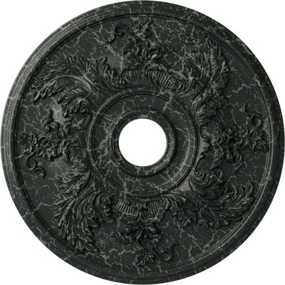 Ekena Millwork CM23ACPTC Ceiling Medallion, Painted Turtle Crackle