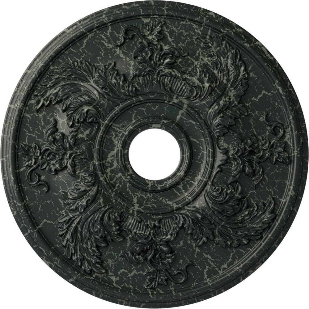 Ekena Millwork CM23ACPTC Ceiling Medallion, Painted Turtle Crackle