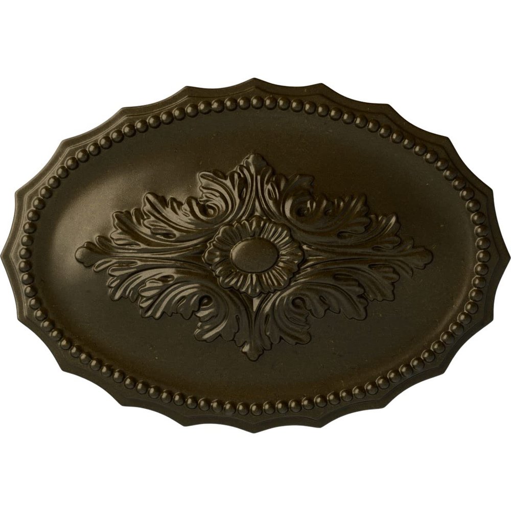 Ekena Millwork CM16OXGGS - Oxford - Ceiling Medallion, Green Gold