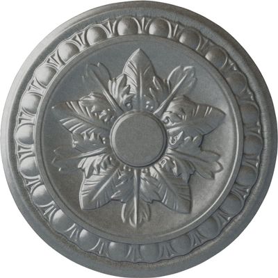 Ekena Millwork CM17EXCSCDecorative Ceiling Medallions Modeled After Original Historical Patterns & Designs, Castle Stone Crackle