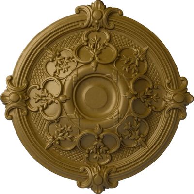 Ekena Millwork CM17HAGLSDecorative Ceiling Medallions Modeled After Original Historical Patterns & Designs, Gold