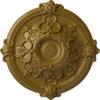 Ekena Millwork CM17HAGLSDecorative Ceiling Medallions Modeled After Original Historical Patterns & Designs, Gold view 1