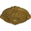 Ekena Millwork CM17HAGLSDecorative Ceiling Medallions Modeled After Original Historical Patterns & Designs, Gold view 2