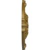Ekena Millwork CM17HAGLSDecorative Ceiling Medallions Modeled After Original Historical Patterns & Designs, Gold view 3