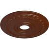 Ekena Millwork CM17MUBMCDecorative Ceiling Medallions Modeled After Original Historical Patterns & Designs, Burnished Mahogany Crackle view 2
