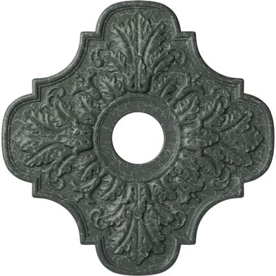Ekena Millwork CM17PEAGCDecorative Ceiling Medallions Modeled After Original Historical Patterns & Designs, Athenian Green Crackle