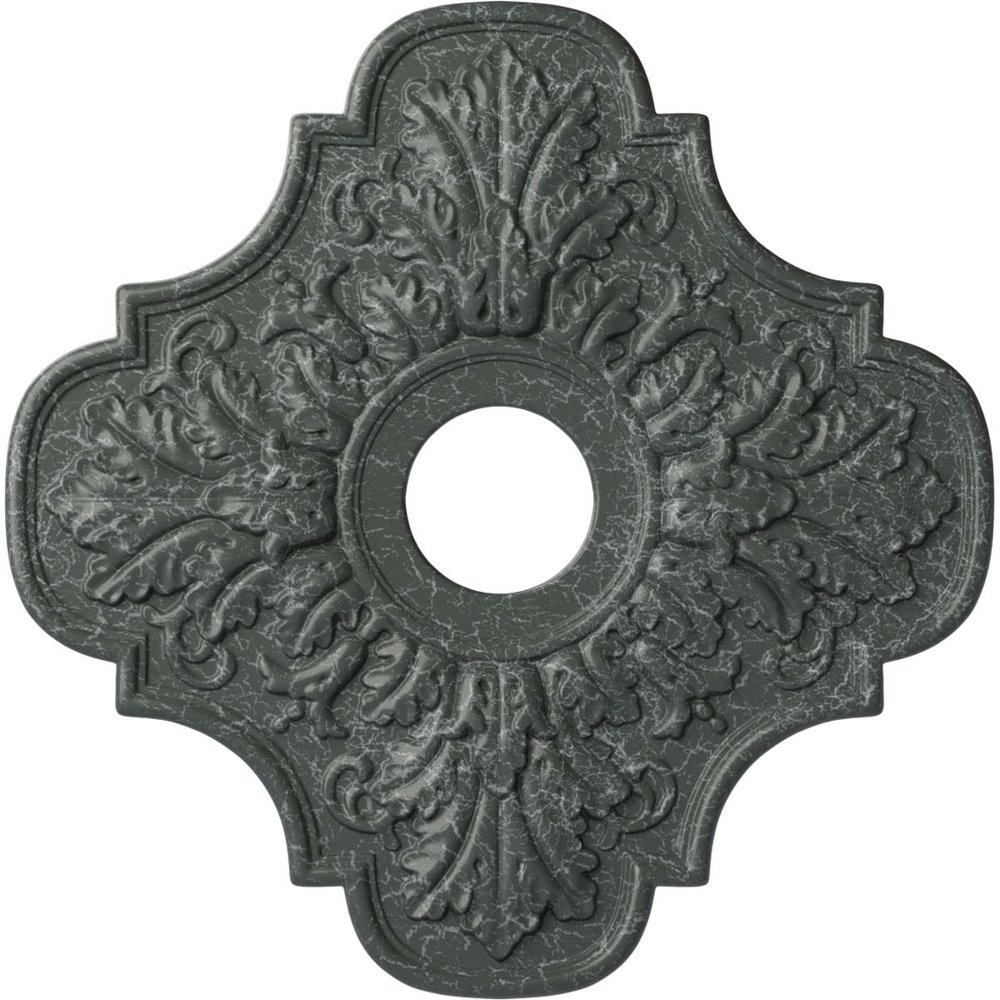 Ekena Millwork CM17PEAGCDecorative Ceiling Medallions Modeled After Original Historical Patterns & Designs, Athenian Green Crackle