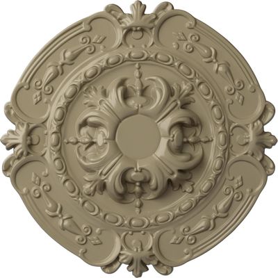 Ekena Millwork CM17SOGDFDecorative Ceiling Medallions Modeled After Original Historical Patterns & Designs, Gobi Desert