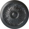 Ekena Millwork CM17VIPESDecorative Ceiling Medallions Modeled After Original Historical Patterns & Designs, Pewter view 1