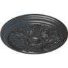 Ekena Millwork CM17VIPESDecorative Ceiling Medallions Modeled After Original Historical Patterns & Designs, Pewter view 2
