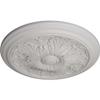 Ekena Millwork CM17VIUWFDecorative Ceiling Medallions Modeled After Original Historical Patterns & Designs, Ultra Pure White view 2