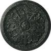 Ekena Millwork CM17WAPTCDecorative Ceiling Medallions Modeled After Original Historical Patterns & Designs, Painted Turtle Crackle view 1