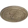 Ekena Millwork CM22TNGDC Ceiling Medallion, Gobi Desert Crackle view 2