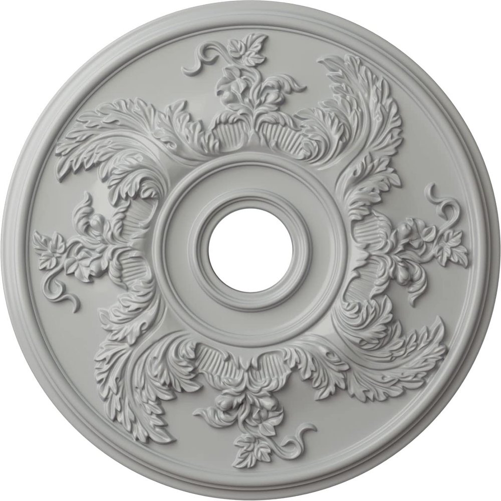 Ekena Millwork CM23ACFRF Ceiling Medallion, Frost